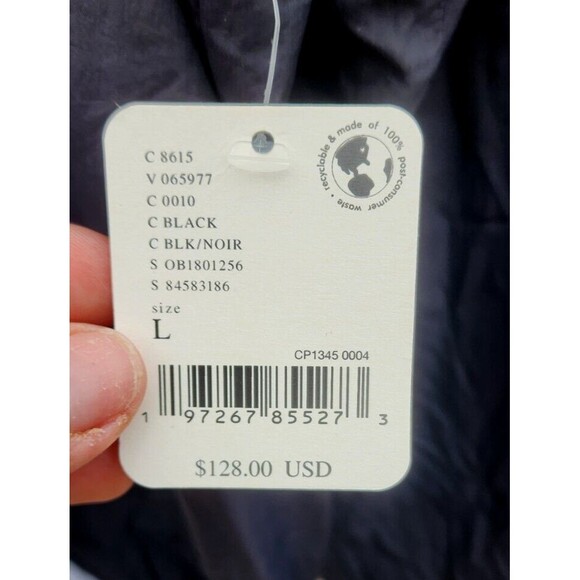 Free People FP Movement Don’t Back Down Nylon Pullover Reversible Hoodie Sz L NW - Picture 11 of 11